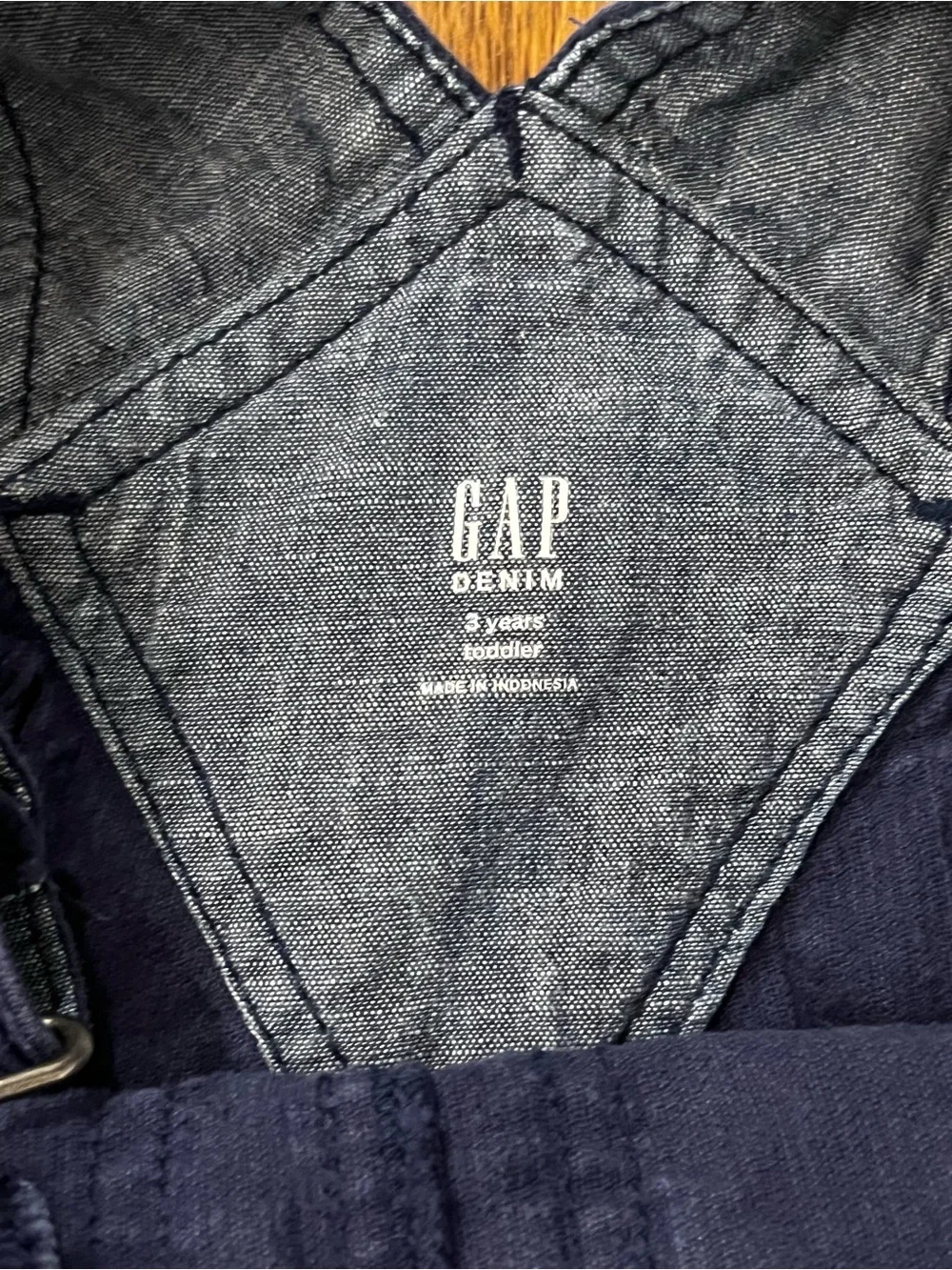 Gap Kids Boys Size 3T Navy Blue Corduroy Overalls